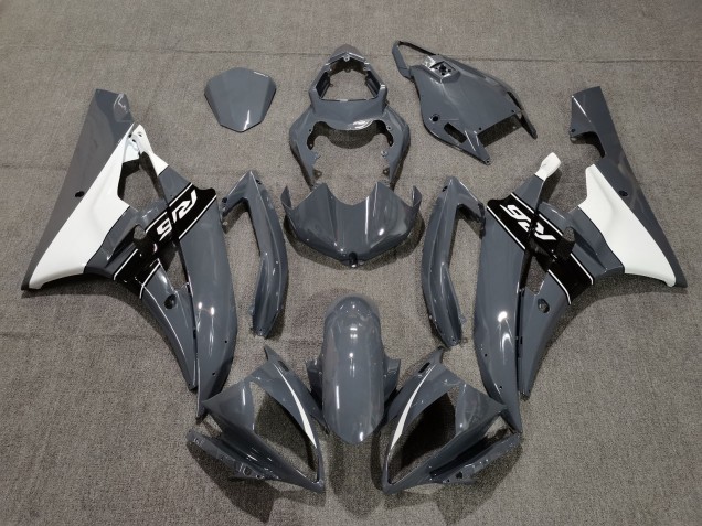 Carenados Moto Yamaha YZF R6 2006-2007 - Nardo Gris Blanco Negro Baratos