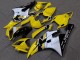 Carenados Moto Yamaha YZF R6 2006-2007 - Amarillo Blanco Negro Brillante Motul Michelin Baratos