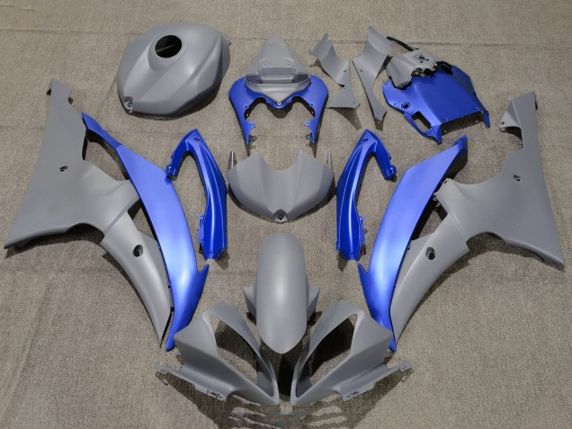 Carenados Moto Yamaha YZF R6 2008-2016 - Gris Azul Baratos