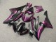 Carenados Moto Yamaha YZF R6 2008-2016 - Púrpura Negro Mate Baratos