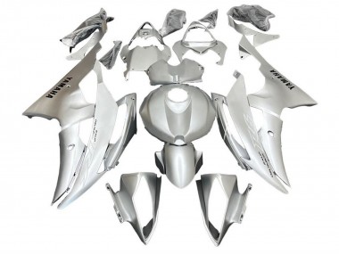 Carenados Moto Yamaha YZF R6 2008-2016 - Plata Blanco Baratos