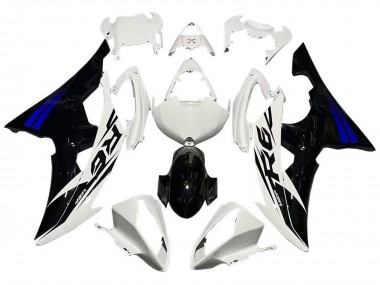 Carenados Moto Yamaha YZF R6 2008-2016 - Blanco Azul Negro Brillante Baratos