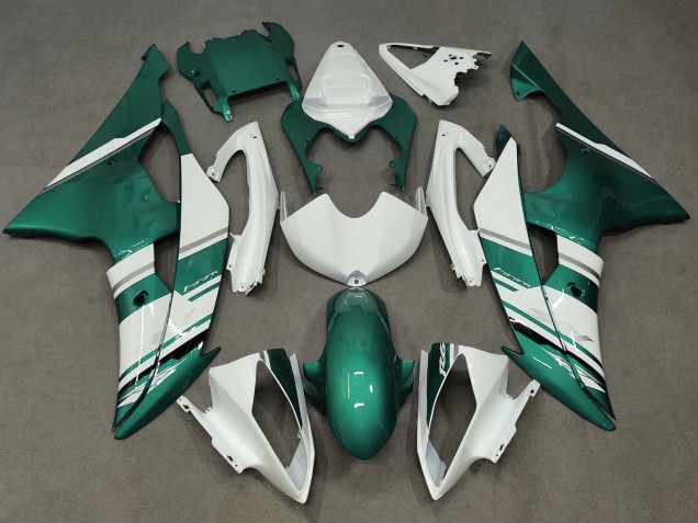 Carenados Moto Yamaha YZF R6 2008-2016 - Blanco Verde Baratos