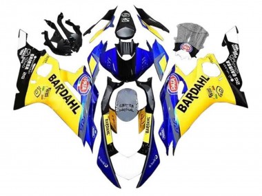 Carenados Moto Yamaha YZF R6 2017-2023 - Amarillo Azul Negro Bardahl Baratos