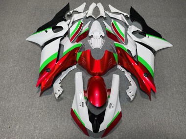 Carenados Moto Yamaha YZF R6 2017-2023 - Blanco Neon Verde Rojo Negro Baratos
