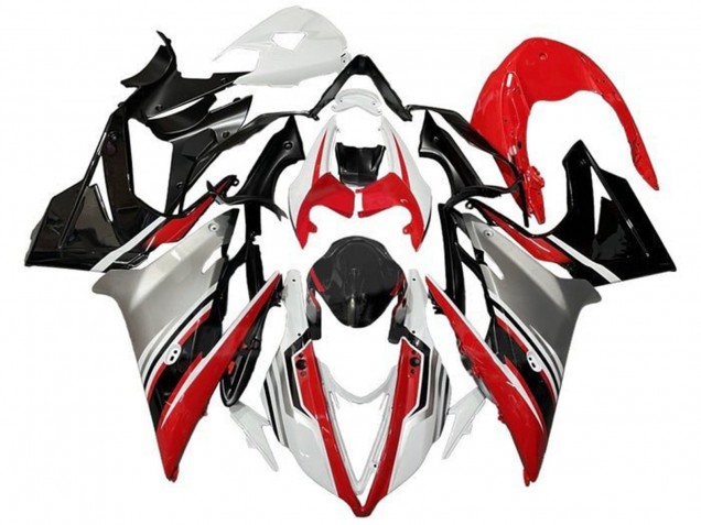 Carenados Moto Triumph Daytona 675 Triple 2013-2016 - Blanco Rojo Plata Negro Brillante Baratos