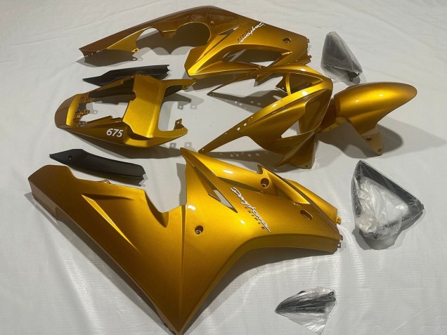 Carenados Moto Triumph Daytona 675 Triple 2006-2008 - Oro Metalizado Baratos
