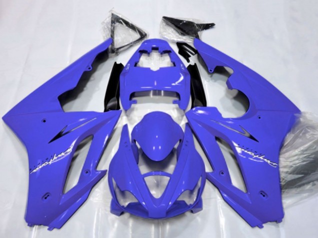 Carenados Moto Triumph Daytona 675 Triple 2006-2008 - Azul Negro Brillante Baratos
