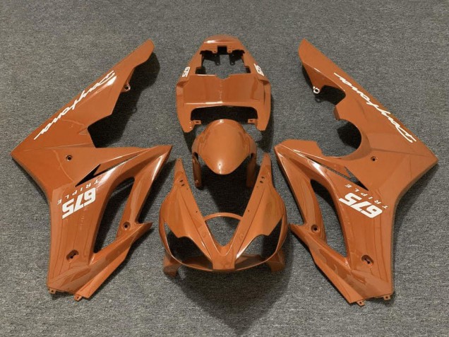 Carenados Moto Triumph Daytona 675 Triple 2006-2008 - Naranja Baratos