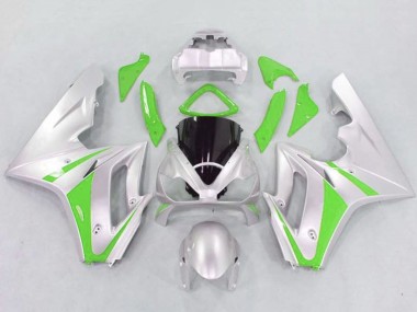 Carenados Moto Triumph Daytona 675 Triple 2006-2008 - Plata Verde Baratos