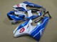 Carenados Moto Triumph Daytona 675 Triple 2006-2008 - Blanco Azul Baratos