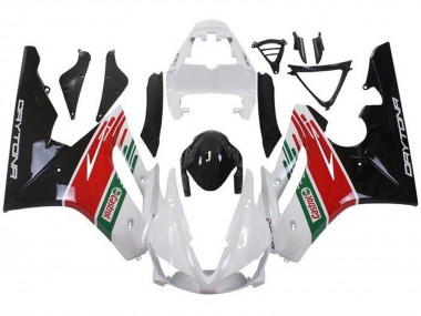 Carenados Moto Triumph Daytona 675 Triple 2009-2012 - Blanco Rojo Verde Negro Brillante Castrol Baratos