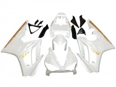 Carenados Moto Triumph Daytona 675 Triple 2009-2012 - Blanco Oro Baratos
