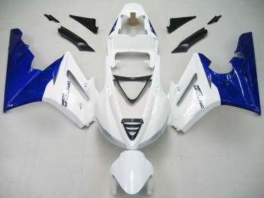 Carenado Moto Triumph Daytona 675 Triple 2009-2012 - Blanco Azul Baratos