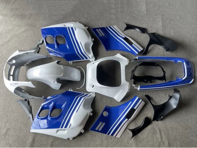 Carenados Moto Honda CBR1000F Hurricane 1987-1988 - Blanco Azul Baratos