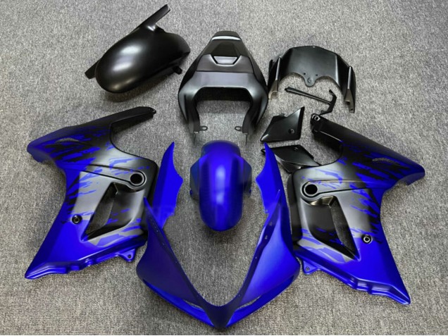 Carenados Moto Suzuki SV650 2003-2013 - Azul Negro Mate Chapoteo Baratos