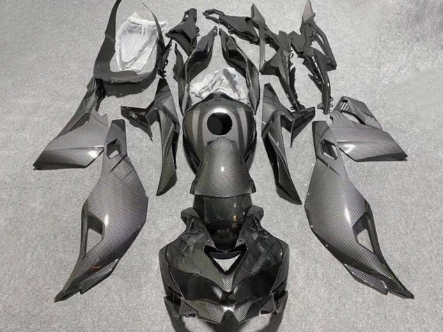 Carenados Moto Kawasaki ZX4R ZX-4RR 2019-2025 - Falso FibraCarbono Baratos