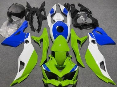 Carenados Moto Kawasaki ZX4R ZX-4RR 2019-2025 - Blanco Azul Verde Baratos