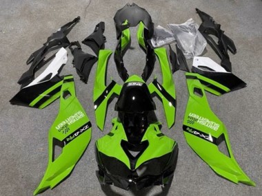 Carenados Moto Kawasaki ZX4R ZX-4RR 2019-2025 - Verde Negro Blanco Baratos