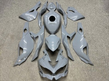 Carenados Moto Kawasaki ZX4R ZX-4RR 2019-2025 - Nardo Gris Brillante Baratos