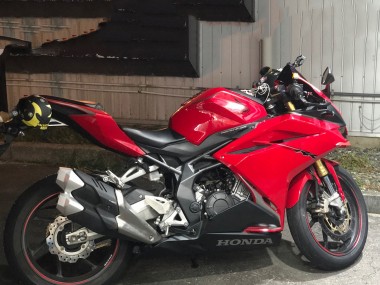 Carenado Moto Honda CBR250RR 2017-2022 - Rojo Negro Mate Baratos