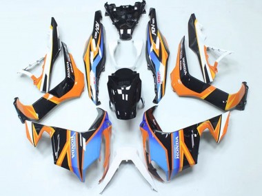 Carenados Moto Honda ADV150 2018-2021 - Azul Naranja Negro Brillante Baratos