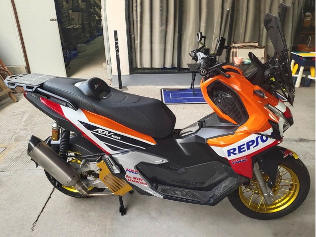 Carenados Moto Honda ADV160 2022-2024 - Naranja Blanco Rojo Azul Repsol Rojo Bull Baratos