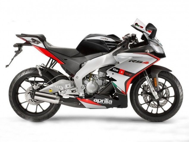 Carenados Moto Aprilia RS4 50 125 2012-2018 - Plata Rojo Negro Baratos