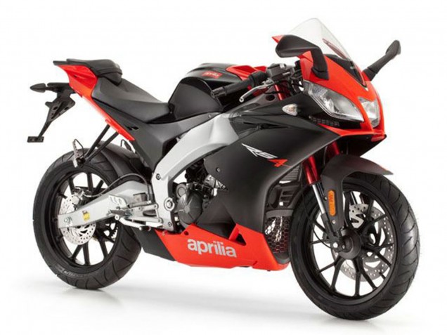 Carenados Moto Aprilia RS4 50 125 2012-2018 - Rojo Negro Mate Baratos