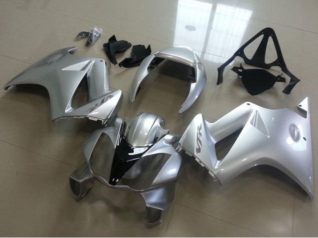 Carenado Moto Honda VFR 800 2002-2013 - Plata Baratos