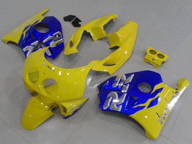 Carenados Moto Honda CBR250RR MC22 1990-1998 - Amarillo Azul Baratos