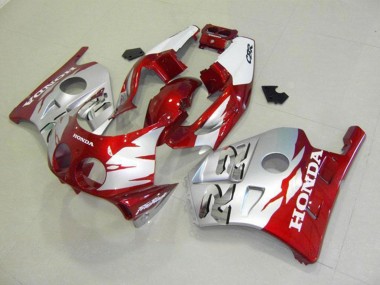 Carenados Moto Honda CBR250RR MC22 1990-1998 - Plata Rojo Baratos