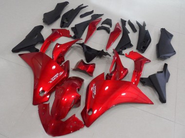 Carenados Moto Honda CBR250RR 2011-2015 - Rojo Negro Mate Baratos