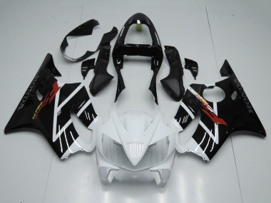 Carenado Moto Honda CBR600 F4i 2001-2003 - Blanco Negro Brillante F Sport Baratos