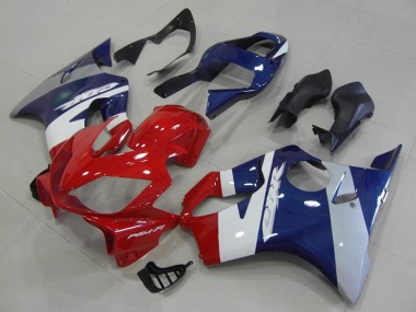 Carenados Moto Honda CBR600 F4i 2001-2003 - Blanco Azul Rojo Baratos