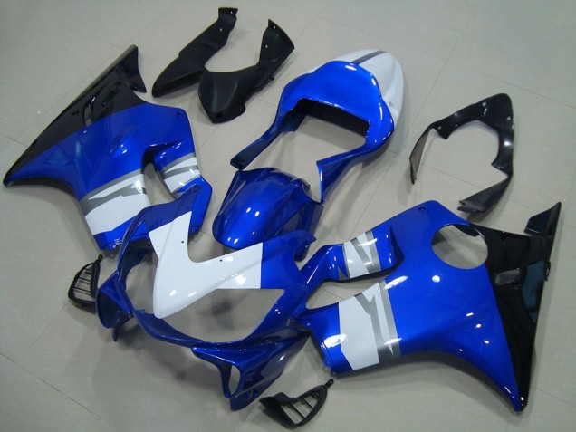 Carenados Moto Honda CBR600 F4i 2001-2003 - Blanco Azul Negro Brillante Baratos