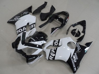 Carenados Moto Honda CBR600 F4i 2001-2003 - Blanco Negro Brillante Repsol Baratos