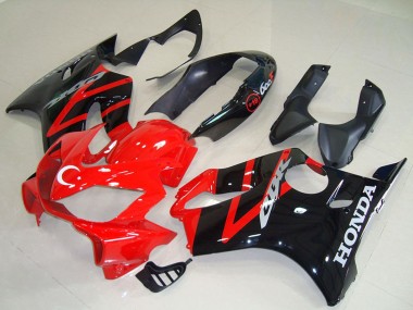 Kits Carenado Moto Honda CBR600 F4i 2004-2007 - Rojo Negro Brillante Baratos