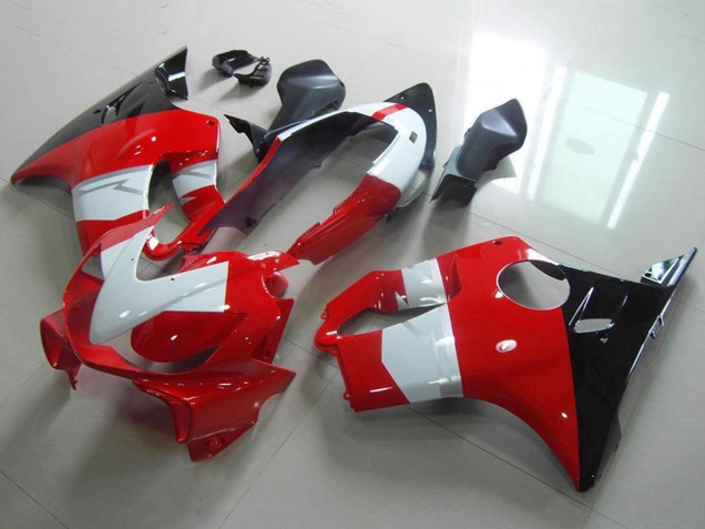 Carenado Moto Honda CBR600 F4i 2004-2007 - Blanco Rojo Negro Brillante Baratos