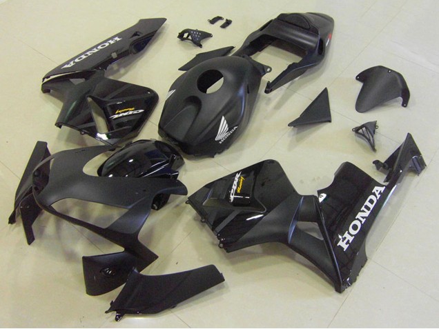 Kits Carenado Moto Honda CBR600RR 2003-2004 - Negro Brillante Negro Mate Baratos