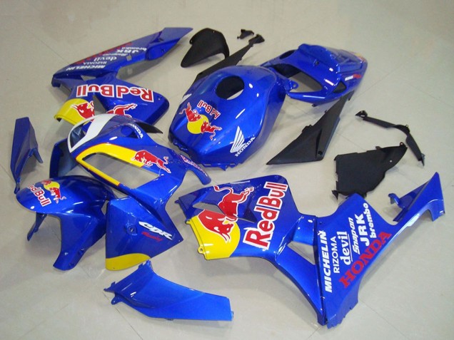 Carenados Moto Honda CBR600RR 2005-2006 - Azul Amarillo Rojo Bull Baratos