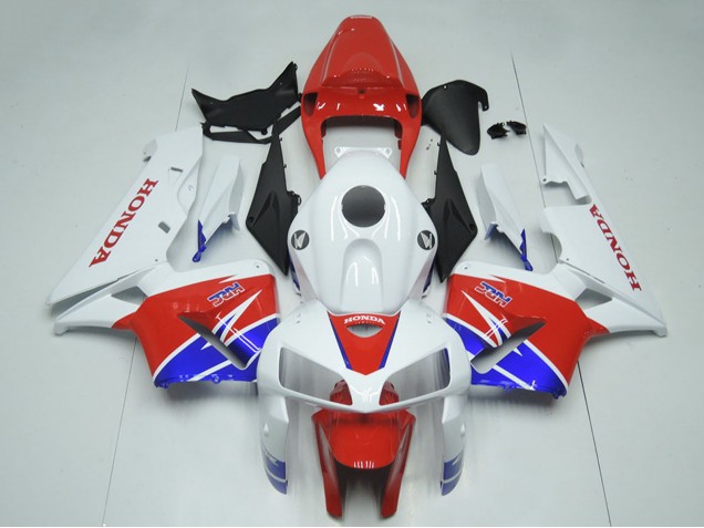 Kits Carenado Moto Honda CBR600RR 2005-2006 - Blanco Rojo Azul HRC Baratos