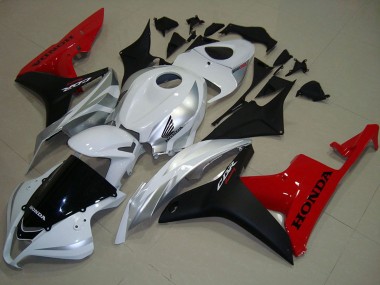 Carenados Moto Honda CBR600RR 2007-2008 - Blanco Plata Rojo Negro Brillante Baratos