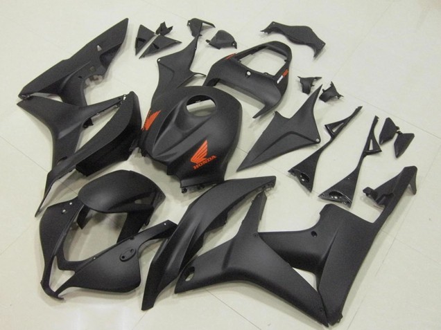 Carenado Moto Honda CBR600RR 2007-2008 - Negro Mate Rojo Baratos