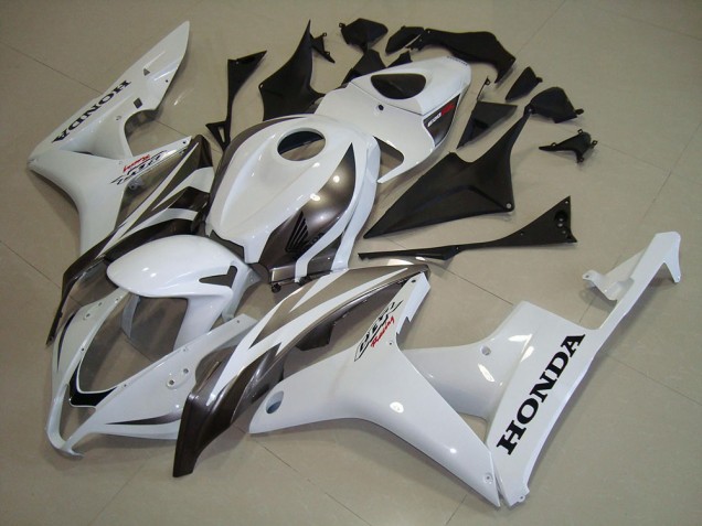 Carenados Moto Honda CBR600RR 2007-2008 - Blanco Plata Baratos