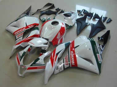 Carenados Moto Honda CBR600RR 2009-2012 - Blanco Rojo Verde Castrol Baratos