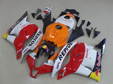 Carenados Moto Honda CBR600RR 2009-2012 - Naranja Blanco Rojo Amarillo Azul Repsol HRC Rojo Bull Baratos