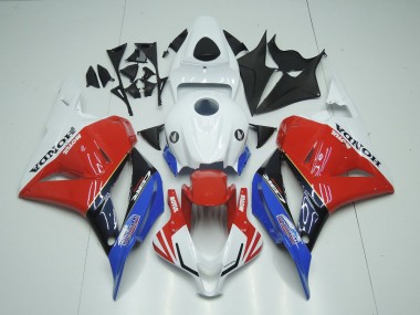 Carenados Moto Honda CBR600RR 2009-2012 - Blanco Rojo Azul Negro Brillante Motul Baratos
