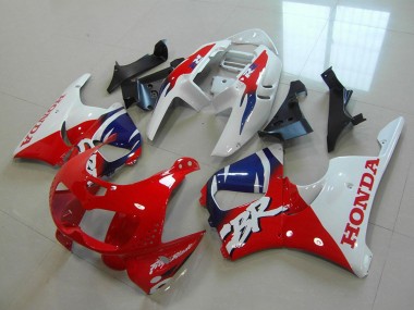 Carenados Moto Honda CBR900RR 893 1996-1997 - Blanco Rojo Azul Baratos