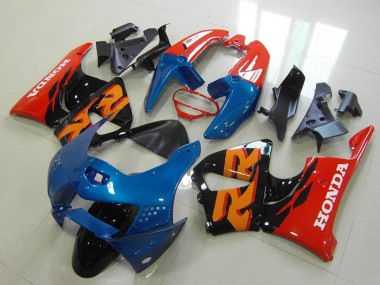 Carenados Moto Honda CBR900RR 919 1998-1999 - Rojo Azul Negro Brillante Baratos